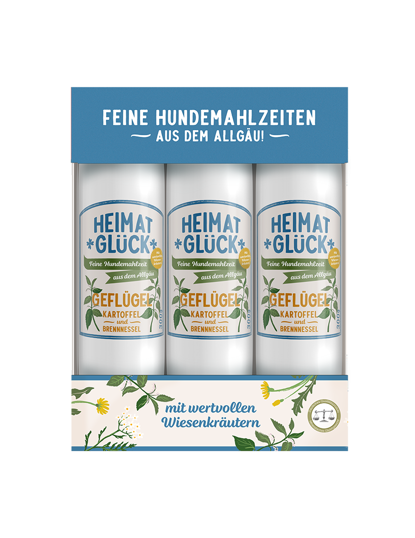 Heimatglück Trio Geflügel 3 x 300 g