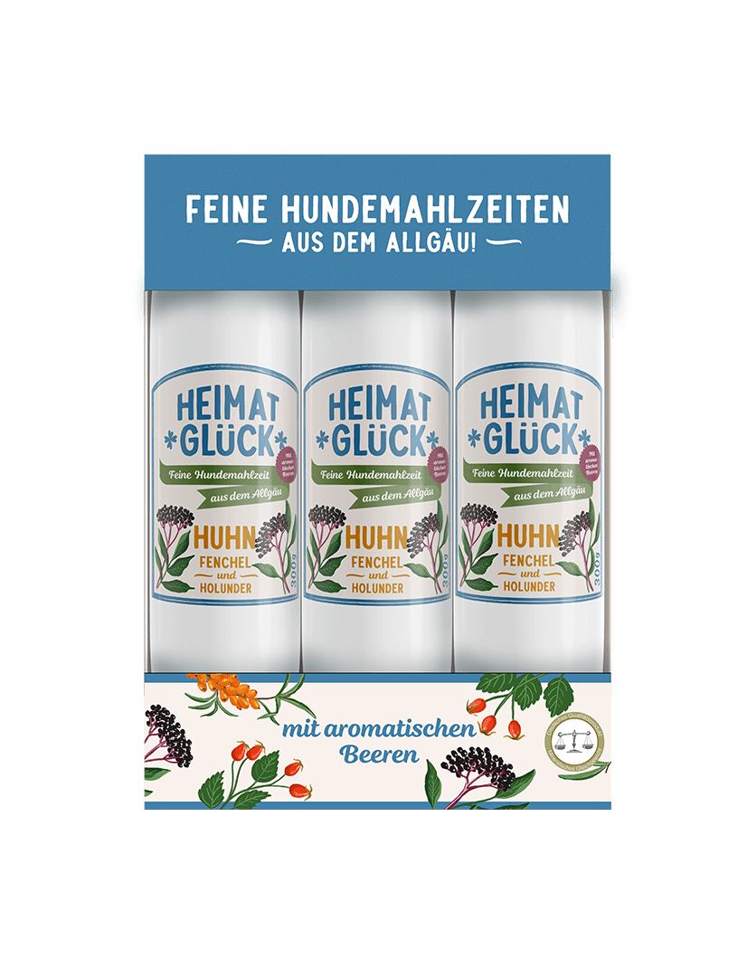 Heimatglück Trio Huhn mit Fenchel 3 x...