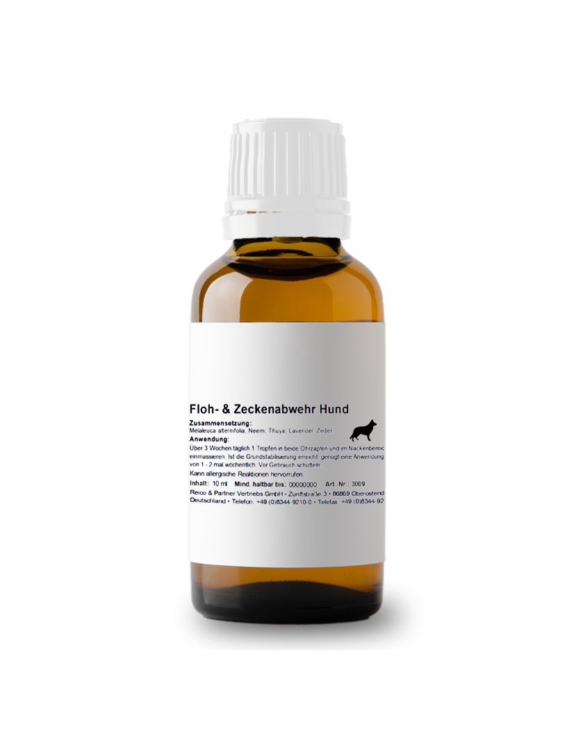 Floh- und Zeckenabwehr Hund 10 ml