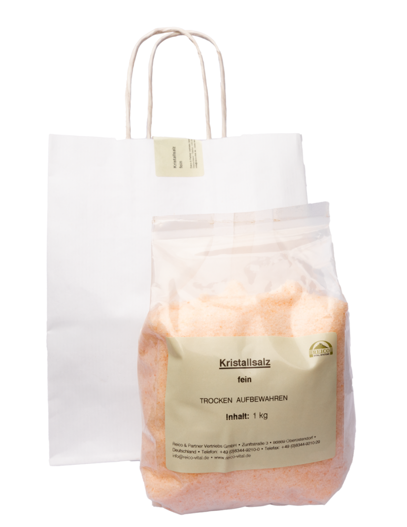 Kristallsalz fein 1,0 kg