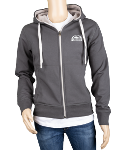 Kapuzenjacke Herren anthrazit