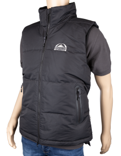 Steppweste Herren schwarz